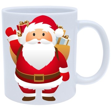 SUPER ŚWIĄTECZNY KUBEK PREZENT 330ml MIKOŁAJ