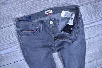 TOMMY HILFIGER Mid Rise Skinny Jeansy W28 L34