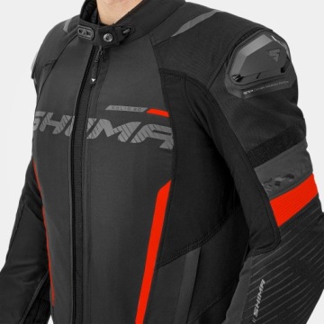 Мужская мотоциклетная куртка SHIMA SOLID 2.0 RED водонепроницаемая 3в1 БЕСПЛАТНО