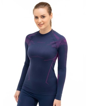 BIELIZNA DAMSKA TERMICZNA BRUBECK DRY KOMPLET BLUZA I SPODNIE L