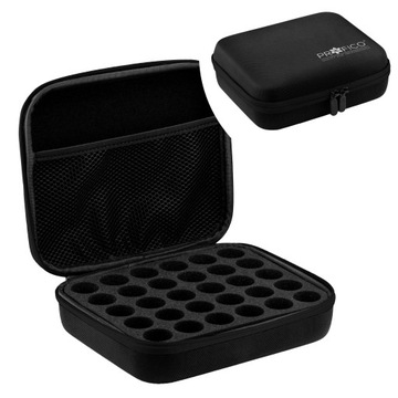 Organizer ETUI KUFEREK na 30 lakierów do paznokci Black