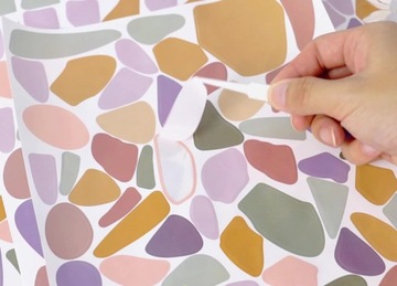 САМОКЛЕЯЩАЯСЯ НАКЛЕЙКА НА СТЕНУ, ОТДЕЛКА ДЕТСКОЙ КОМНАТЫ, МРАМОР