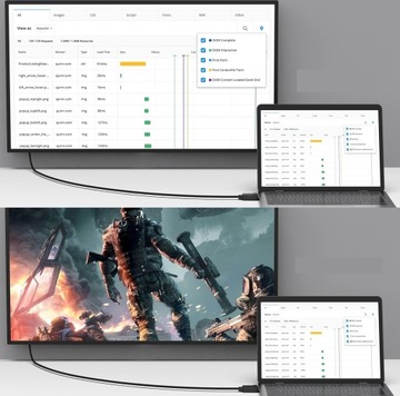 DisplayPort 1.4 Кабель до HDMI 2.0 4K Адаптер DP 2M 60 Гц 2 Кабель 2