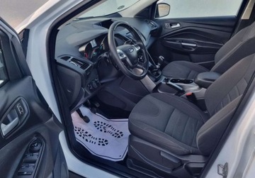 Ford Kuga II SUV 2.0 Duratorq TDCi 140KM 2013 Ford Kuga SLICZNA 2.0 TDCi Bogata Wersja ORYGINAL Zadbana 2013r WHITE 2.0, zdjęcie 5