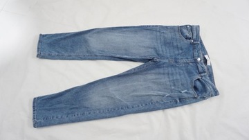 RESERVED spodnie jeansy z przetarciami r 44