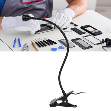 3 Вт 5 В УФ-лампа для отверждения клея, прочная лампа для отверждения клея с питанием от USB с зажимом для c