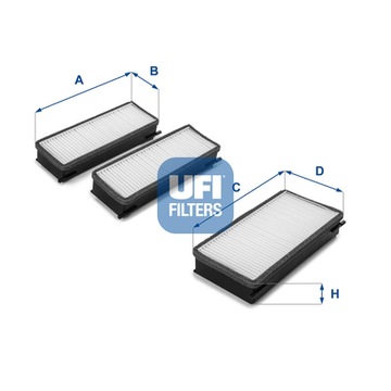 UFI FILTR KABINA 53.070.00