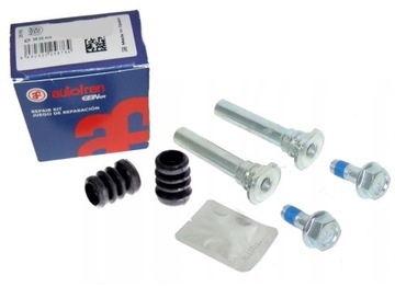 DAEWOO MATIZ CHEVROLET SPARK PROWADNICE SWORZNIE BOLCE ŚRUBY ZACISK PRZÓD