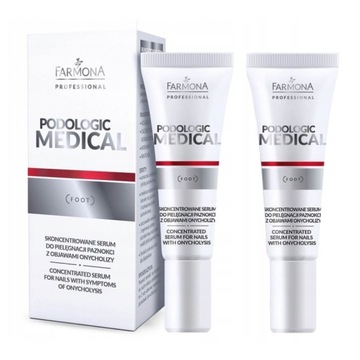 2x PODOLOGIC MEDICAL SERUM DO PAZNOKCI ONYCHOLIZA