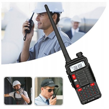 Радиостанция BAOFENG BF-UV10R, рация, 4800 мАч