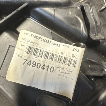 DODGE CHARGER 2016 PRAVÁ STRANA ZVEDÁKY SKEL