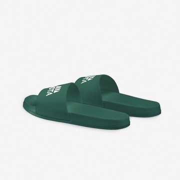 МУЖСКИЕ РЕЗИНОВЫЕ ШЛЕПАНКИ 46 KUBOTA BASIC КОМФОРТНЫЕ ТЕМНО-ЗЕЛЕНЫЕ БАССЕЙНЫ 46