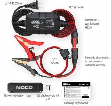 NOCO GENIUS5EU ŁADOWARKA DO AKUMULATORÓW 80192