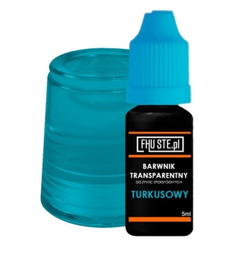 BARWNIK DO ŻYWIC EPOKSYDOWYCH TRANSPARENTNY 5 ml