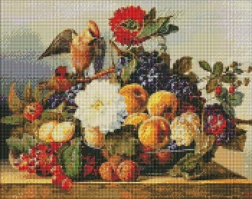 DIAMENTOWA MOZAIKA - JEMIOŁUSZKA OBIAD 40X50CM