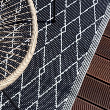 УЛИЧНЫЙ КОВРИК ДЛЯ БАЛКОНА, ТЕРРАСЫ, САДА, 160x230 СМ, ВОДОНЕПРОНИЦАЕМЫЙ