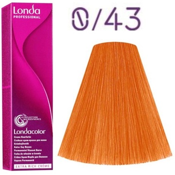 Londa farba do włosów Londacolor 60ml 0/43