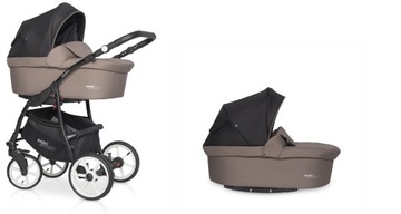 ПОЛЬСКАЯ МНОГОФУНКЦИОНАЛЬНАЯ КОЛЯСКА 2в1 / RIKO BASIC SPORT DAKAR