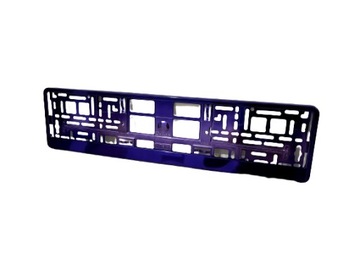 Ramka Tablicy Rejestracyjnej FIOLETOWY CHROM 2szt