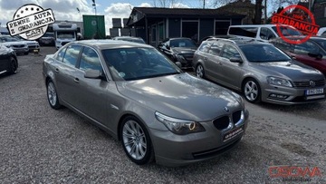 BMW Seria 5 2007 BMW Seria 5 2.0d lift 177KM automat piekny zadbany skory Navi bi xenon ser