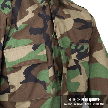 Bluza wojskowa taktyczna mundurowa na guziki Helikon BDU Olive Green L