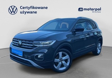 Volkswagen T-Cross SUV 1.5 TSI 150KM 2021 Volkswagen T-Cross Style Pakiet, ACC, KAmera, Front Assist, Bezwypadkowy,