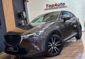 Mazda CX-3 Crossover 2.0 SKY-G 120KM 2016 Mazda CX-3 2.0I SKORA BOSE KAMERA bezwypadkowa GWARANCJA zarejestrowana