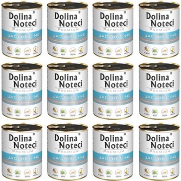 Dolina Noteci Premium Bogata w jagnięcinę 12x 800g