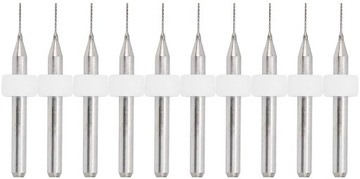 10 sztuk MINI WIERTŁA 0,4mm PRECYZYJNE WIDIOWE CNC