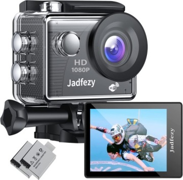 KAMERA SPORTOWA JADFEZY ACTION CAM WiFi Ultra HD 1080P