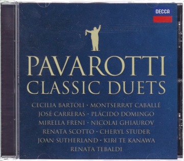 CD- PAVAROTTI- CLASSIC DUETS (NOWA BEZ FOLII)