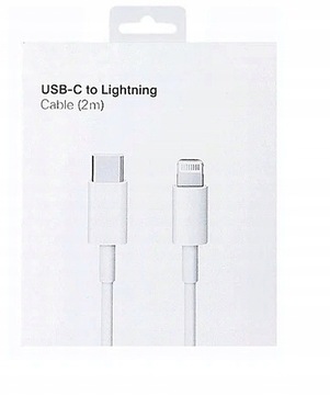 Кабель USB-C Lightning Apple iPhone, 2 м