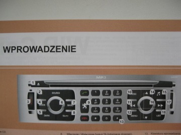 Peugeot 308 I Polish руководство пользователя для Peugeot 308 07-11, красочное!