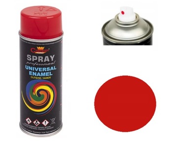 CHAMPION SPRAY UNIWERSALNY FARBA CZERWONY JASNY RAL3020 400ml
