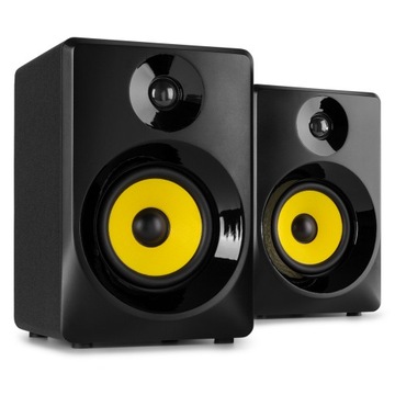Monitory STUDYJNE AKTYWNE 100W 2szt VONYX CZARNE