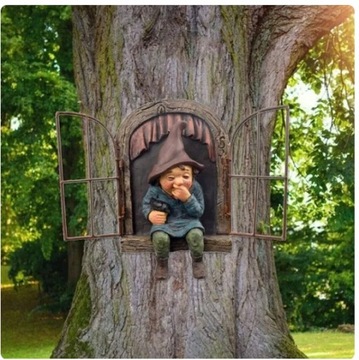 САДОВЫЙ ГНОМ ФИГУРКА УКРАШЕНИЕ ИНТЕРЕСНЫЙ ОРНАМЕНТ