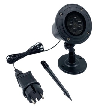 РОЖДЕСТВЕНСКИЙ СВЕТОДИОДНЫЙ ПРОЕКТОР 12 СЛАЙДОВ ВОДОНЕПРОНИЦАЕМОЕ ЛАЗЕРНОЕ ОСВЕЩЕНИЕ ДОМА