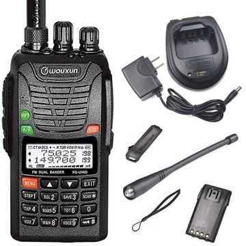 Wouxun KG-UV6D Solidna Jakość Radiotelefon VHF/UHF