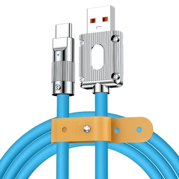 Kabel USB do USB-C 7A SZYBKIE ŁADOWANIE 120W 2M