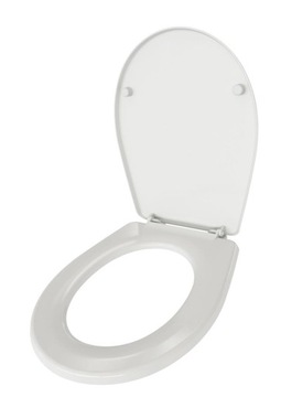 DESKA SEDESOWA WC ZAWIASY PLASTIKOWE KOŁO CERSANIT