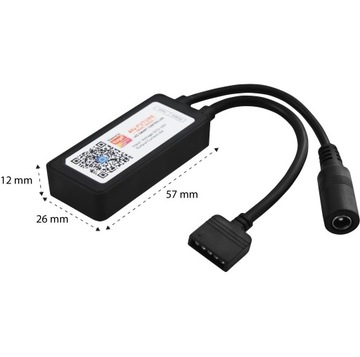 RGB КОНТРОЛЛЕР для WiFi светодиодных лент Приложение SMART TUYA