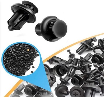 ШПИЛЬКИ, АВТОМОБИЛЬНЫЕ ЗАЖИМЫ, СЪЕМНИКИ ДЛЯ СНЯТИЯ ОБИВКИ, НАБОР 675 шт.