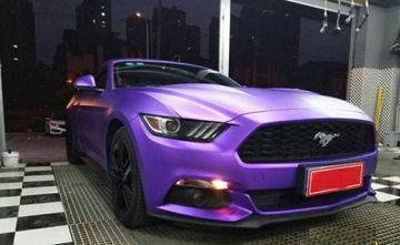 Фольга для обертывания шпона Chrome Mate Purple Pearl Satin Purple 50x152 см.
