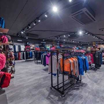 НАБОР 6x СВЕТОДИОДНЫХ ЛАМП ОТРАЖАТЕЛЬ GU10 ШИННЫЙ КАБЕЛЬ 2М