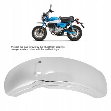 Переднее крыло мотоцикла, железное, хромированное, мотоцикл