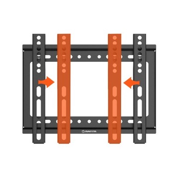 UCHWYT DO TELEWIZORA WIESZAK NA TELEWIZOR ŚCIENNY 14-50 CALI KOŁKI ŚRUBY