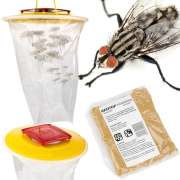 REDTOP pułapka wabiąca muchy 3L One Way