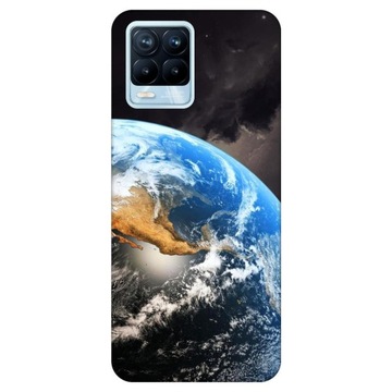 Etui do Realme 8 / 8 Pro Ziemia kosmos
