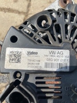ALTERNATOR AUDI OE 03G903016E
