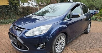 Ford C-MAX II Minivan 1.6 EcoBoost 150KM 2012 FORD C-MAX Titanium 1.6 Benzyna 150KM DELIKATNIE USZKODZONY F. MARŻA!, zdjęcie 7